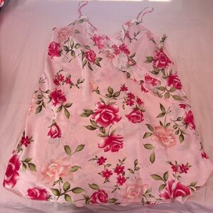 Secret Treasures Pink Floral Nightgown